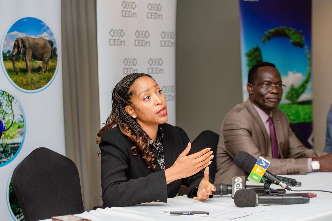 A press conference launching the Business and Sustainability Agenda
